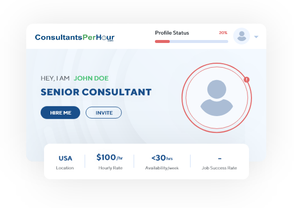 ConsultantsPerHour profile page screenshot
